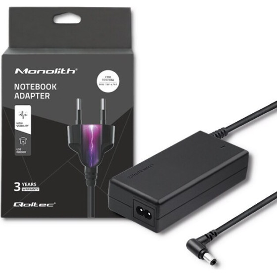 QOLTEC Power adapter/Inverter Indoor Black - (50090.90W)
