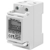 QOLTEC Single Phase Electronic Energy Consumption Meter | 230 V | Lcd | 2P | Din Rail - (50899)