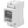 QOLTEC Single Phase Electronic Energy Consumption Meter | 230 V | Lcd | 2P | Din Rail - (50899)
