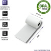 QOLTEC Thermal Roll 57 x 16 | 55g / m2 | 10 pcs. | Bpa Free - (51899)