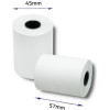 QOLTEC Thermal Roll 57 x 20 | 55g / m2 | 10 pcs. | Bpa Free - (51896)