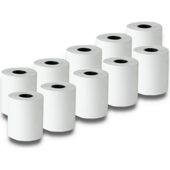 QOLTEC Thermal Roll 57 x 27 | 55g / m2 | 10 pcs. | Bpa Free - (51900)