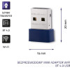QOLTEC Wireless Mini Bluetooth Usb Wifi Adapter - (57007)