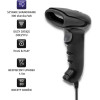 QOLTEC Wireless Laser Scanner 1D | 2D | Black - (50868)