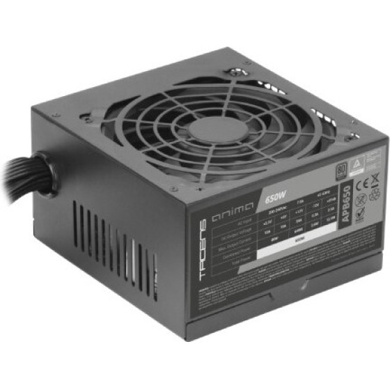 TACENS Anima APB650 Power Supply Unit 650 W 24-Pin Atx Atx Black - (TACANIMA-APB650)