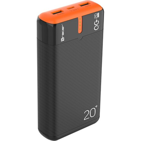 Tracer Energen 20000 Mah Black, Orange - (TRABAT47516)