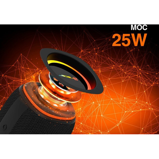 Tracer Xtremebeat Ultra Tws Portable Bluetooth Speaker Black 25 W - (TRAGLO47542)