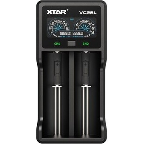 XTAR Battery Charger Li-Ion / Ni-Mh / Ni-Cd 18650 - (VC2SL)