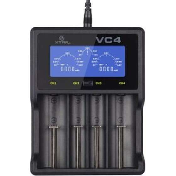 XTAR Battery Charger To Li-Ion / Ni-Mh / Ni-Cd 18650 - (VC4SL)