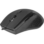 Defender Mouse Accura MM-362 Czarna Optical 1600DPi 6P - (52362)