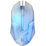Defender Mouse Cyber MB-560L White 7-Colors Backlight - (52561)