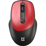 Defender Mouse Feam MM-296 Rf Silent Red - (52299)