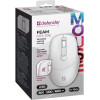 Defender Mouse Feam MM-296 Rf Silent White - (52297)