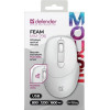 Defender Mouse Feam MM-296 Rf Silent White - (52297)