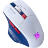 Defender Mouse GM-126 Tisa RF+Bt Optic 1600dPi 6P White - (52126)