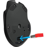 Defender Mouse GM-213 Thunder Rf 1600dPi 8P Black - (52213)