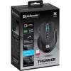 Defender Mouse GM-213 Thunder Rf 1600dPi 8P Black - (52213)