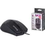 Defender Mouse Hit MB-530 Black Otpical 1000dPi 3P - (52530)