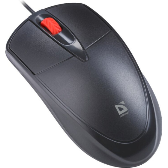 Defender Mouse Icon MB-057 Optical 1000dPi 3P Black Silent Click - (52057)