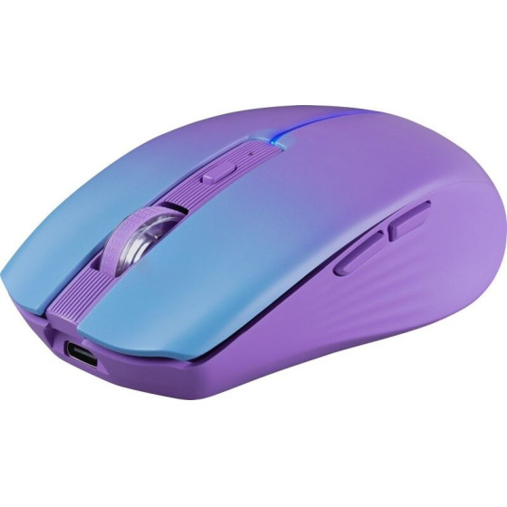 Defender Mouse Mystery MM-301 RF+Bt Purple 1600dPi 6P - (52301)