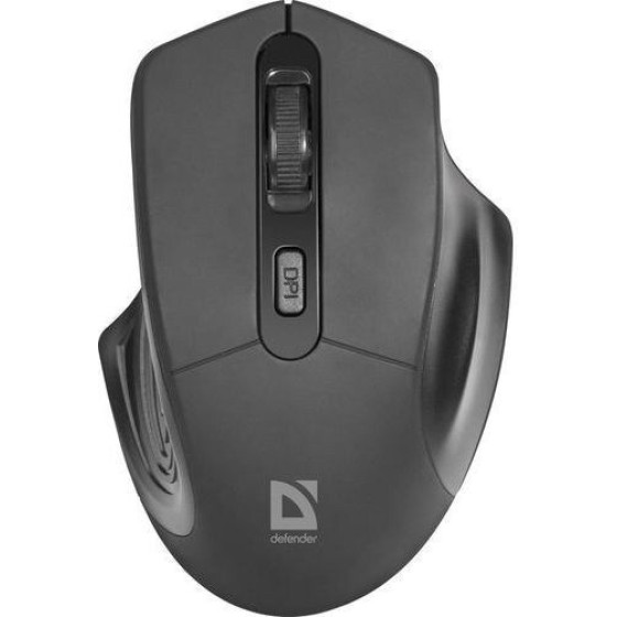 Defender Optical Mouse Datum MB-345 Rf Black 1600DPi 4P - (52345)