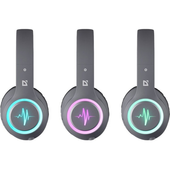 Defender Wireless Headphones With Microphone Freemotion B571 Led - (63571)