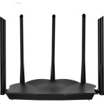 Tenda Wireless Router Fast Ethernet Dual-Band (2.4 Ghz / 5 GHz) Black - (TX12 PRO)