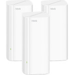 Tenda EX12 Dual-Band (2.4 Ghz / 5 GHz) AX3000 System Mesh Wi-Fi 6 (3-Pack) White - (Nova EX12(3-pack))