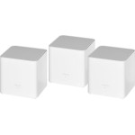 Tenda EX3-3 Mesh wi-Fi System Dual-Band (2.4 Ghz / 5 GHz) Wi-Fi 6 (802.11ax) White 1 Internal - (EX3-3pack)