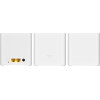 Tenda EX3-3 Mesh wi-Fi System Dual-Band (2.4 Ghz / 5 GHz) Wi-Fi 6 (802.11ax) White 1 Internal - (EX3-3pack)