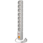 Acar S8 Black 8 Ac outlet(s) 230 V 1,5m - (W0150)