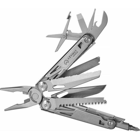 AZYMUT Multitool Giewon - 14 Tools + Belt Pouch - (H2038)
