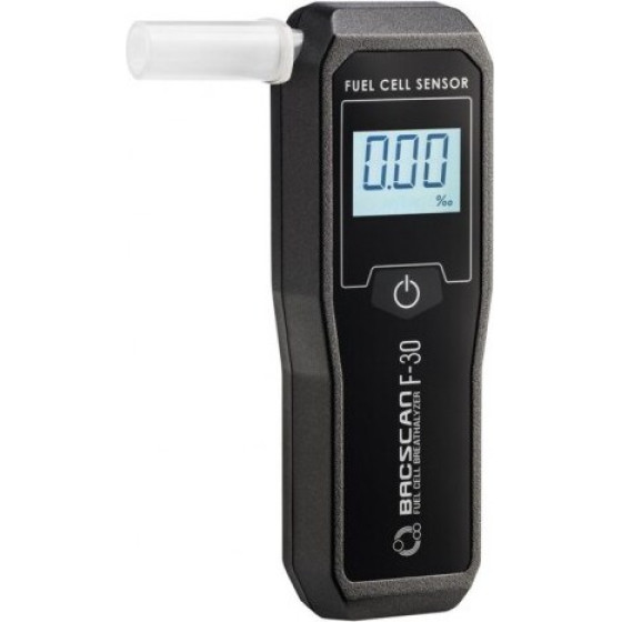 BACSCAN HI-Tech Medical F-30 Alcohol Tester 0 - 4% 1% Black - (BACscan F-30)