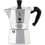 Bialetti Moka Express Moka Pot 0.06 L Aluminium, Black