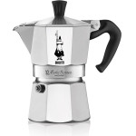 Bialetti Moka Express Moka Pot 0.2 L Aluminium, Black