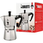 Bialetti Moka Express Moka Pot 0.775 L Aluminium, Black - (8006363011662)