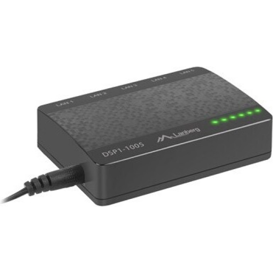Lanberg Switch (5-PORT, 1GB/S) - (DSP1-1005)