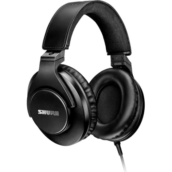 Shure Headphones Wired Black - (SRH440A-EFS)