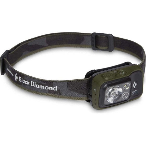 Black Diamond Spot 400 Black, Olive Headband flashlight - (BD620672)