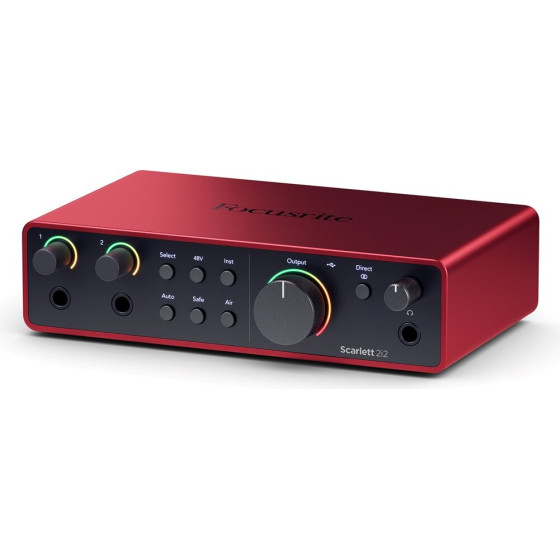 Focusrite - audio interface - (SCARLETT 2I2 USB-C 4TH GEN)