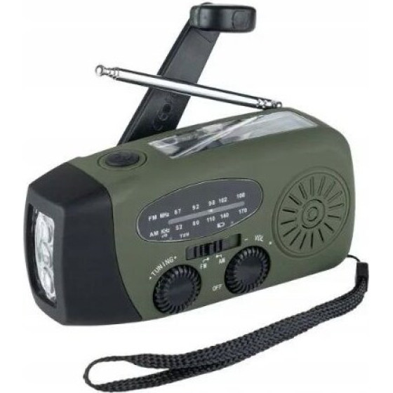 FOSCO Outdoormen Edit emergency radio. Solar-Dynamo - (464600)