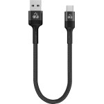 Powertech ������� USB-C �� Usb 60W, 480Mbps, 25cm, ����� - (PTR-0166)