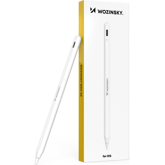 Wozinsky Stylus For Ipad USB-C Fast Charging - White 5907769384233 - (WRA-08)