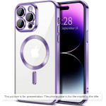 Techsuit - Luxury Crystal Magsafe - Iphone 17 - Light Purple