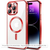 Techsuit - Luxury Crystal Magsafe - Iphone 17 - Red