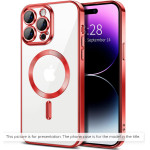 Techsuit - Luxury Crystal Magsafe - Iphone 17 - Red