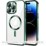 Techsuit - Luxury Crystal Magsafe - Iphone 17 Air - Deep Green