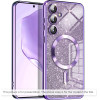 Techsuit - Luxury Glitter Magsafe - Iphone 17 - Light Purple