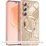Techsuit - Luxury Glitter Magsafe - Iphone 17 Air - Rose Gold