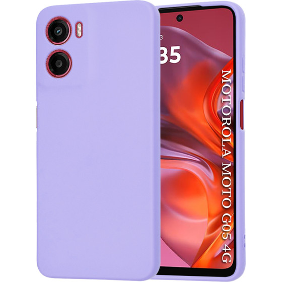 Techsuit - Softflex - Motorola Moto G05 / E15 - Light Purple
